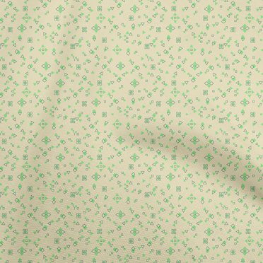 oneOone Polyester Spandex Pale Yellow Fabric Geometric Fabric For Sewing Printed Craft Fabric By The Yard 56 Inch Wide