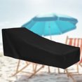 thumbnail image 1 of Chaise Cover  Lounge Chair Cover  Outdoor Chaise Cover  Outdoor Lounge Chair Cover  Waterproof Chaise Cover Outdoor Waterproof Folding Chaise Lounge Chair Cover Anti Rust210D Outer, 1 of 8