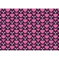 thumbnail image 1 of Ahgly Company Machine Washable Indoor Rectangle Transitional Neon Pink Area Rugs, 2' x 3', 1 of 7