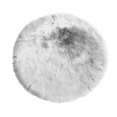 thumbnail image 4 of Amdohai Tapis de Chevet et de Salon en Imitation Laine Européen Rond Diamètre 90 Jaune, 4 of 8