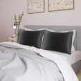 thumbnail image 2 of Unique Bargains Luxury Satin Pillowcase Cool Silk Pillow Case Cover, 2 of 9