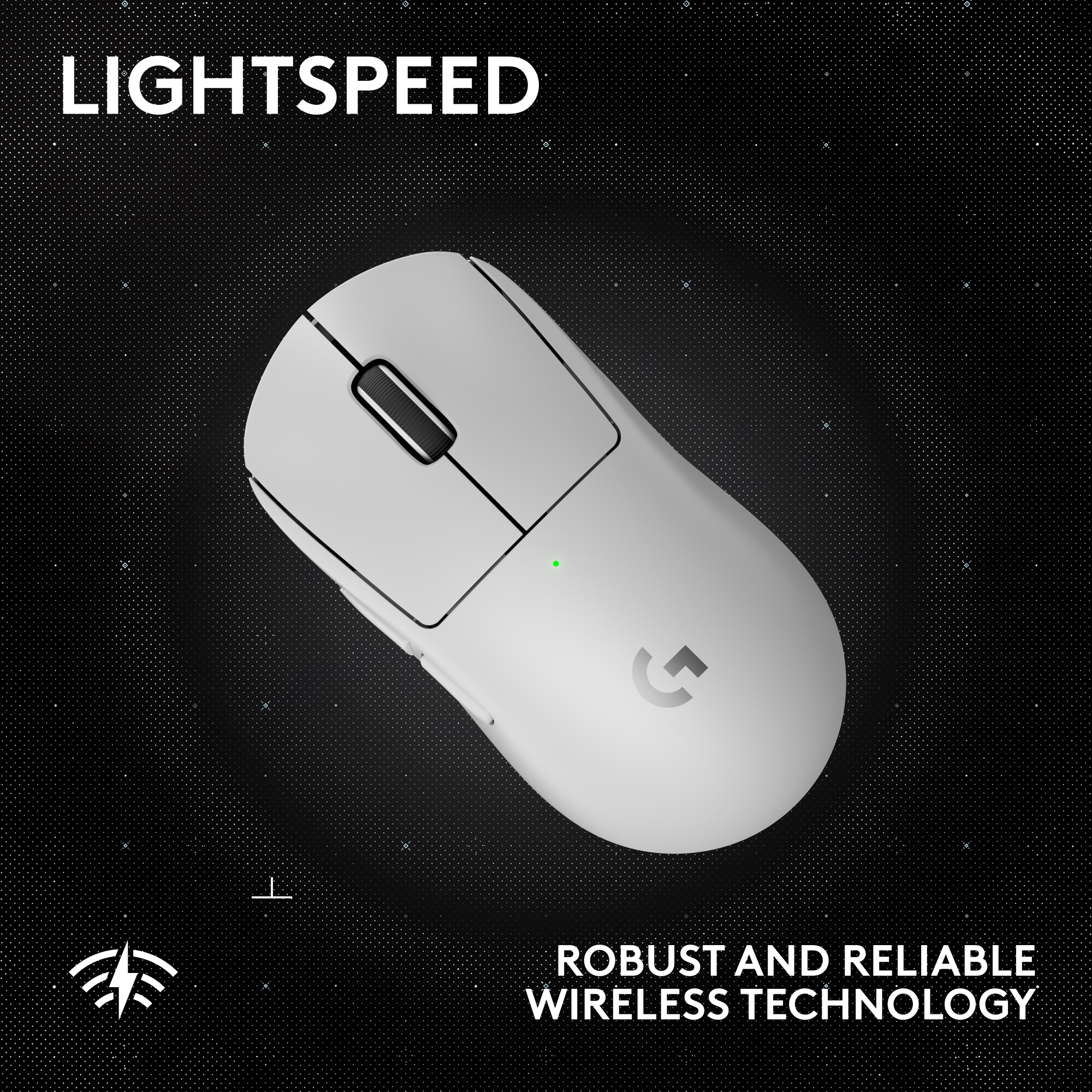 Souris gaming sans fil Logitech G PRO X SUPERLIGHT 2 SE LIGHTSPEED - Blanc