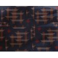 thumbnail image 4 of oneOone Georgette Viscose Fabric Geometric Kasuri Decor Fabric Printed BTY 42 Inch Wide, 4 of 4