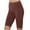 Coffee, variant on RKSTN Yoga Shorts for Women Solid Color High Waist Biker Shorts Exercise Workout Butt Lifting Tights Women's Sports Active Shorts