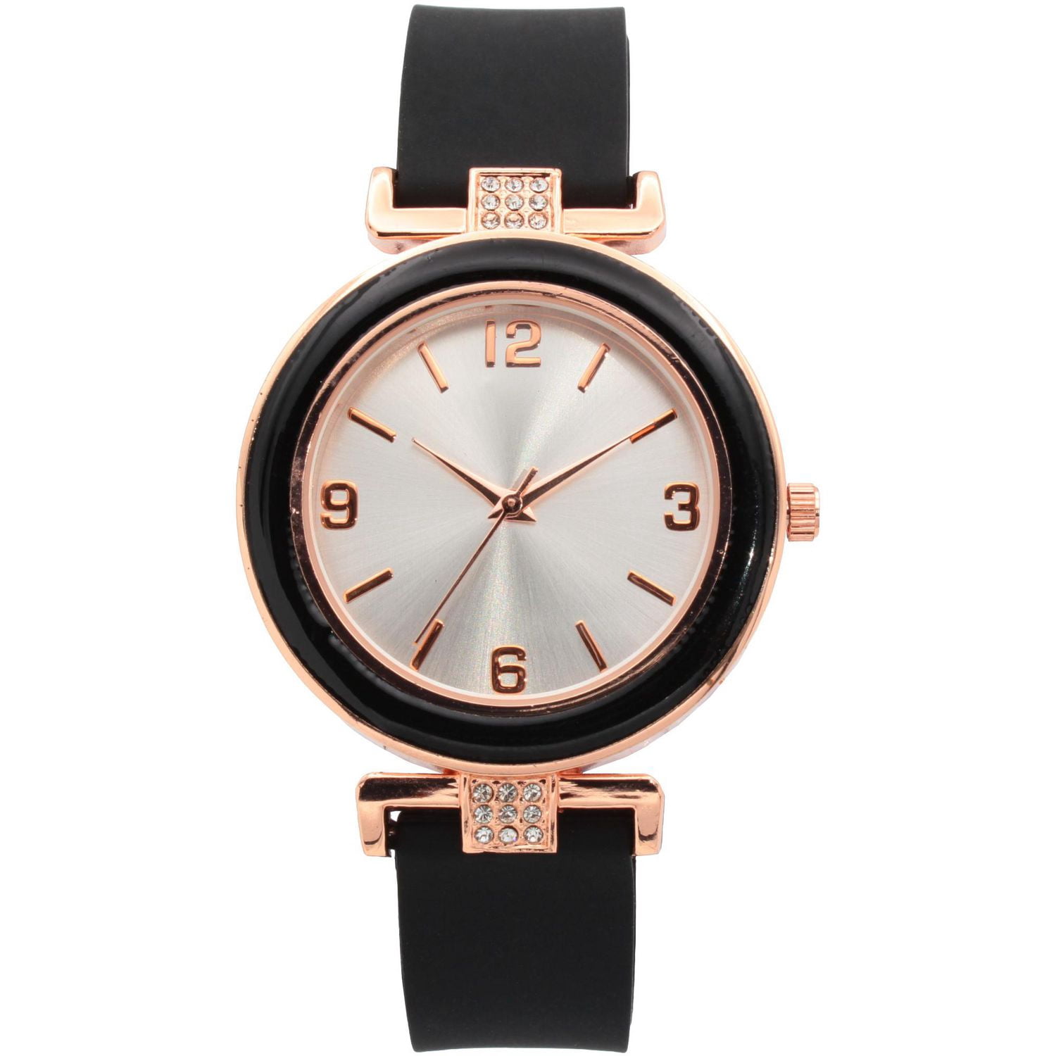 Montre-bracelet métallique noir Spiderman pour adultes