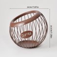 thumbnail image 2 of Meitianfacai Coffee Pod Holde Large Capacity Organizer For Counter Coffee Station Organizer Metal Coffee Pods Storage, Coffee, 2 of 2