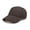 Dark Brown, variant on TOPTIE Mens Cotton 6 Panel Unstructured Baseball Cap Adjustable Sun Hat with Storage Box