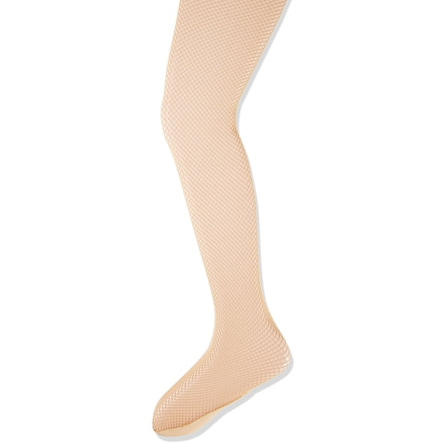 Capezio Girls' Professional Fishnet Seamless Tight