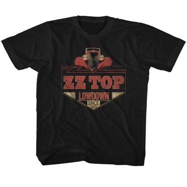 ZZ Top Lowdown Black Toddler T-Shirt