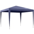 thumbnail image 1 of Outsunny Party Tent, Portable Gazebo Canopy Event Shelter Dark Blue, 1 of 10