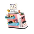 thumbnail image 2 of Siruishop Register Playset Learning Skill Toy Real Shopping ier for Kids Gift Pink, 2 of 8