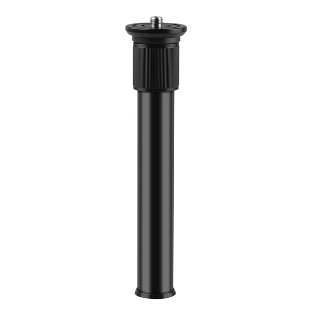 Extendable Aluminum Alloy Extension Pole Rod 19-31cm Universal 1/4-inch 3/8-inch Interface with 2pcs 1/4 to