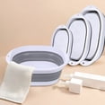 thumbnail image 3 of Feet Soaking Tub,Pool Foot Bath Portable Pool Foot Bath Plastic Foot Bath Tub for Camping Travel Foot Soaking Bath Basin for Pool Entry Ladder Foot Soaking Tub,Foot Tub for Soaking Feet, 3 of 4