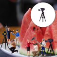 thumbnail image 1 of 1:64 Hand Painted Model People Figure Diorama Scenery painted supplies train Tripod Camera, 1 of 8