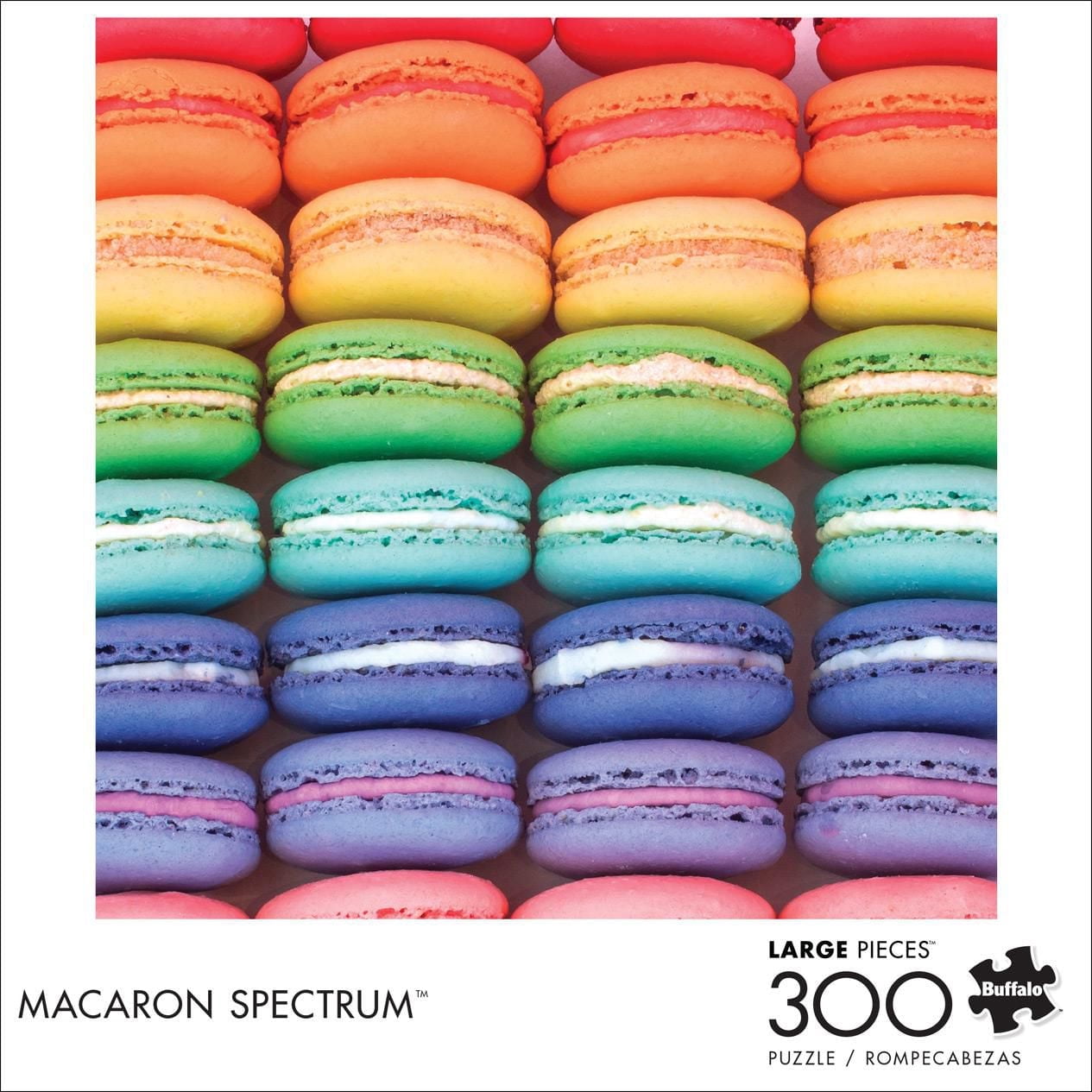 Buffalo Games - Le puzzle Large Pieces - Macaron Spectrum - en 300 pièces