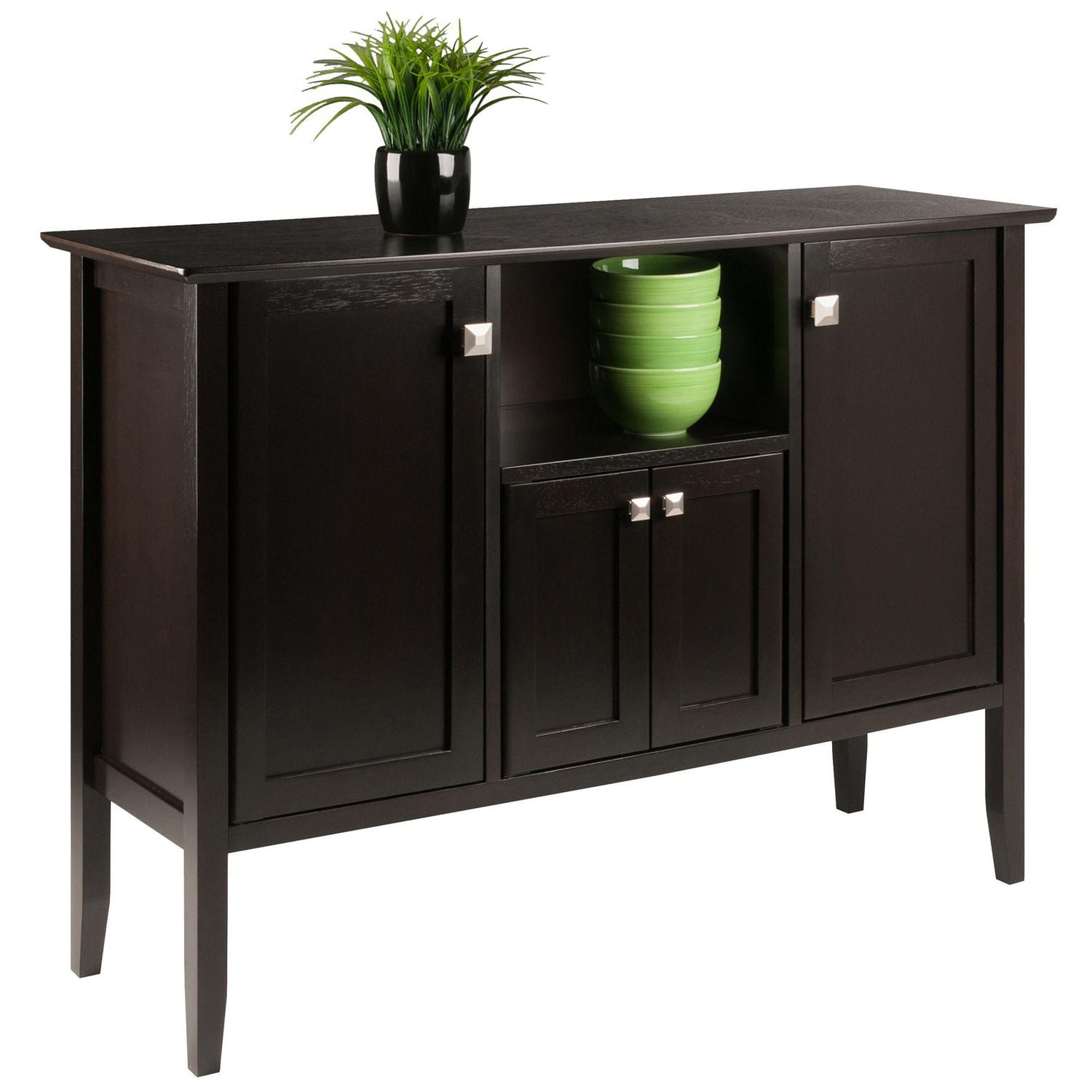 Winsome Melba buffet armoire en fini cafe
