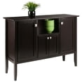 thumbnail image 2 of Winsome Melba Buffet Cabinet/Sideboard, Coffee Finish, 2 of 9