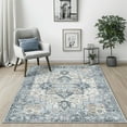 thumbnail image 3 of KUETH 3'x5' Area Rugs, Ultra Thin Non Slip Rug, Indoor Machine Washable Rugs for Living Room, Bedroom, 3 of 7