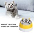 thumbnail image 3 of Cat Bowl,Multifunctional Design Pet Food Bowl with Safety Material Tilted Elevated Cat Bowl Double Bowl Design Anti Slip Raised Cat Food and Water Bowl for Cats Dogs, 3 of 7