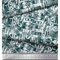 thumbnail image 2 of Soimoi polyester Crepe Fabric Animal Skin Texture Print Fabric by the Yard 42 Inch Wide, 2 of 3