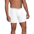 thumbnail image 2 of Fruit Of The Loom Mens Coolzone Boxer Briefs 5 Pack, XL, White, 2 of 4