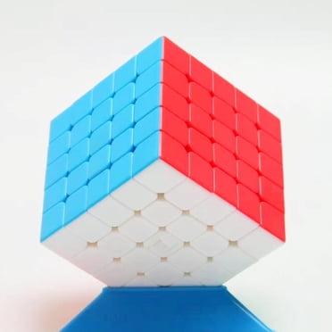 moyu Cube de Vitesse Sans Autocollant 5x5x5 Casse-Tête Cube Magique Sans Autocollant 5x5x5