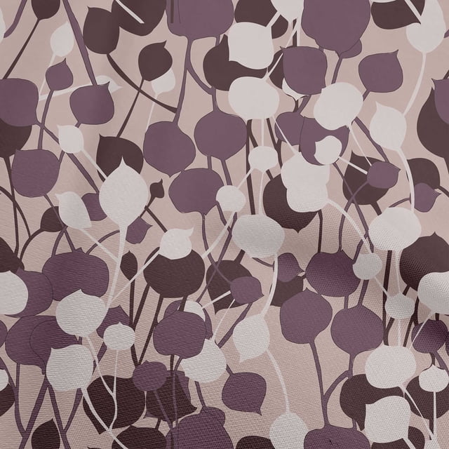 oneOone Rayon Wine Fabric Abstract Leaf Sewing Craft Projects Fabric Prints By Yard 56 Inch Wide