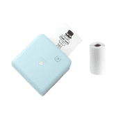 Portable Bluetooth Pocket Printer - Blue Green
