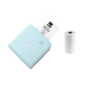 Portable Bluetooth Pocket Printer - Blue Green