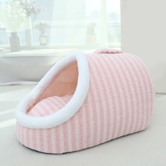 Cushion Seat Pad for Homes Cozy Indoor Pet Bed with Removable Mattress Warm Sleeping Pad Non- Washable Soft Slipper Bed for Small and Medium