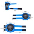 thumbnail image 2 of Maoww 6PCS Knee Pads Anti Collision Polyester Foam Hard Shell Wrist Guards Hand Guard Roller Skates Cycling Skateboard Scooter Grey, 2 of 6