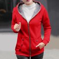 thumbnail image 2 of Timegard Quarter Zip Pullover Women Stand Collar Drop Shoulder Sweatshirts Fall Winter Solid Color Tops, 2 of 6