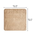 thumbnail image 2 of Holiday Time Camel Bubble Faux Fur Throw, 2 of 4