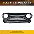 thumbnail image 4 of AMERICAN MODIFIED Grille Tomahawk avec Rallonge pour Jeep Wrangler/Gladiator 18-23, 4 of 8