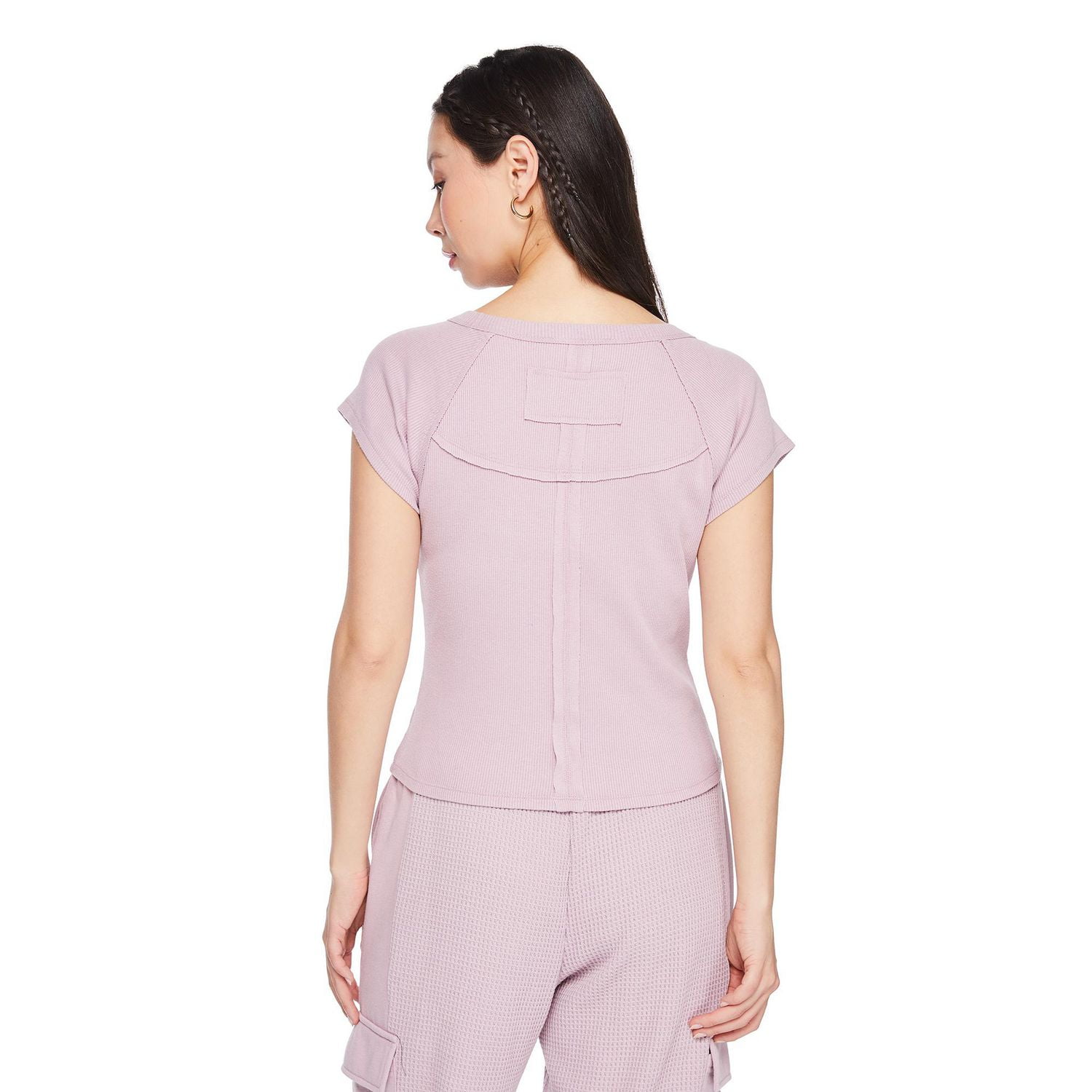 T-shirt côtelé Wild Skye pour femmes