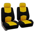 thumbnail image 3 of FH Group Car Seat Covers Full Set Cloth - Universal Fit, Automotive Seat Covers, Airbag Compatible, Solid Bench Rear Seat, Washable Car Seat Cover for SUV, Sedan, Van, 3 of 9