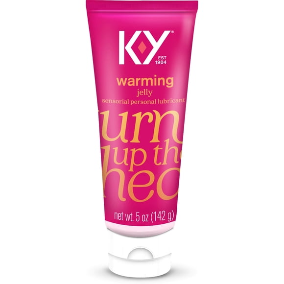 K-Y Lubrifiant Personnel Gelée Réchauffante, Non Gras et Compatible avec les Préservatifs, 5 oz
