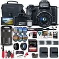 thumbnail image 1 of Canon EOS M50 Mirrorless Digital Camera with 15-45mm and 55-200mm Lenses Bundle, 1 of 8