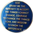 thumbnail image 3 of Recoverychip 8 Year Reflex Blue Gold Plated AA Medallion Alcoholics Anonymous Chip, 3 of 4