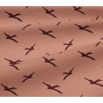 thumbnail image 5 of oneOone Viscose Jersey Fabric Bird Block Printed Craft Fabric BTY 60 Inch Wide, 5 of 5