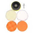 thumbnail image 1 of Outil d'Attachement de Perceuse Tampon de Polissage Vadrouille Auto Tampon Kit de Roue C8B3, 1 of 1