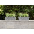 thumbnail image 4 of Veradek Pure Series Window Box 25" Planter 2 Pack Grey, 4 of 7