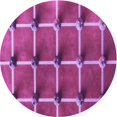 thumbnail image 1 of Ahgly Company Tapis d'Intérieur Ronds Transitionnels Lavables à la Machine, Violet Moyen Rouge Rose, 8 Pieds Rond, 1 of 7