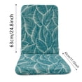 thumbnail image 2 of Outdoor Rocking Chair Cushions High Back Patio Seat Cushions with Ties Water-Repellent Fade-Resistant All Weather Patio Furniture Cushions for Garden Porch Dining Decor, 2 of 3