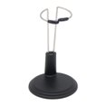 thumbnail image 2 of Milaget Adjustable Doll Bear Display Stand Action Figure Metal -type Holder Rack 15cm Black, 2 of 9