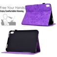 thumbnail image 3 of FOXDOCK Tablet Case for iPad 10th 10.9 2022 with Card Slots, Auto Sleep/Wake, Stand Function, Full Protection Floral Folio Cover, 3 of 6