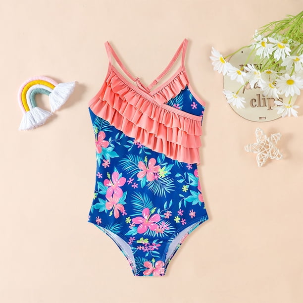 Ketyyh-chn99 Girls Swim Suit Toddler Baby Girl Jumpsuit Swimsuit