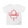 thumbnail image 1 of GDREDA Canada T-Shirts Imprimé Drapeau Filles T-Shirt à Manches Courtes Été Col Rond T-Shirt Coupe Décontractée T-Shirts Basiques, 1 of 4