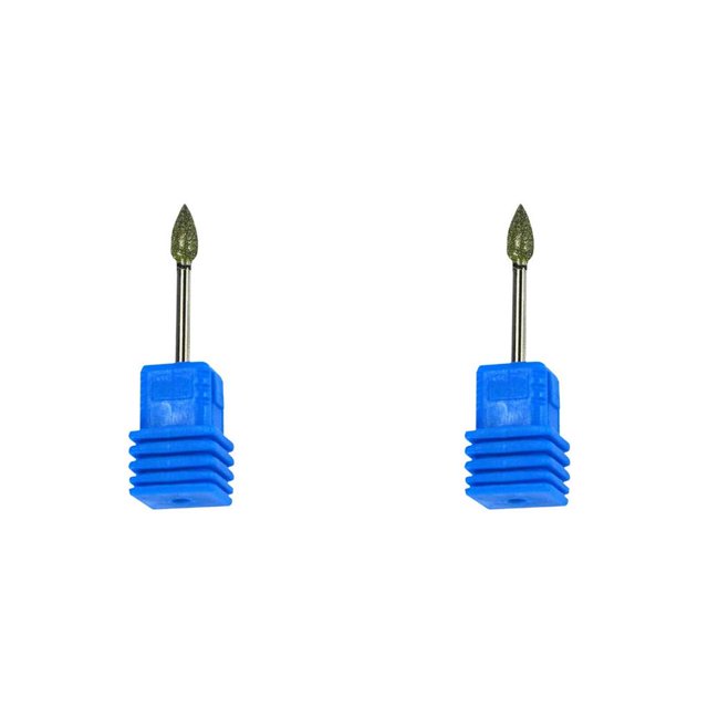 maskred Nail Art Drill Ceramic Bit File Polish Cuticle Clean Manicure Too No.14 2Set