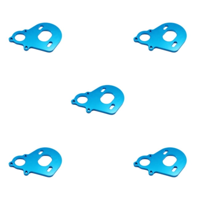 ZheElen Aluminum Motor Mount For SCX10 Durable And Corrosion Resistant Aluminum Motor Mount For blue 5Set
